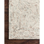 Tapis contemporain en laine Alexander Home Aspen Neutral, tufté à la main