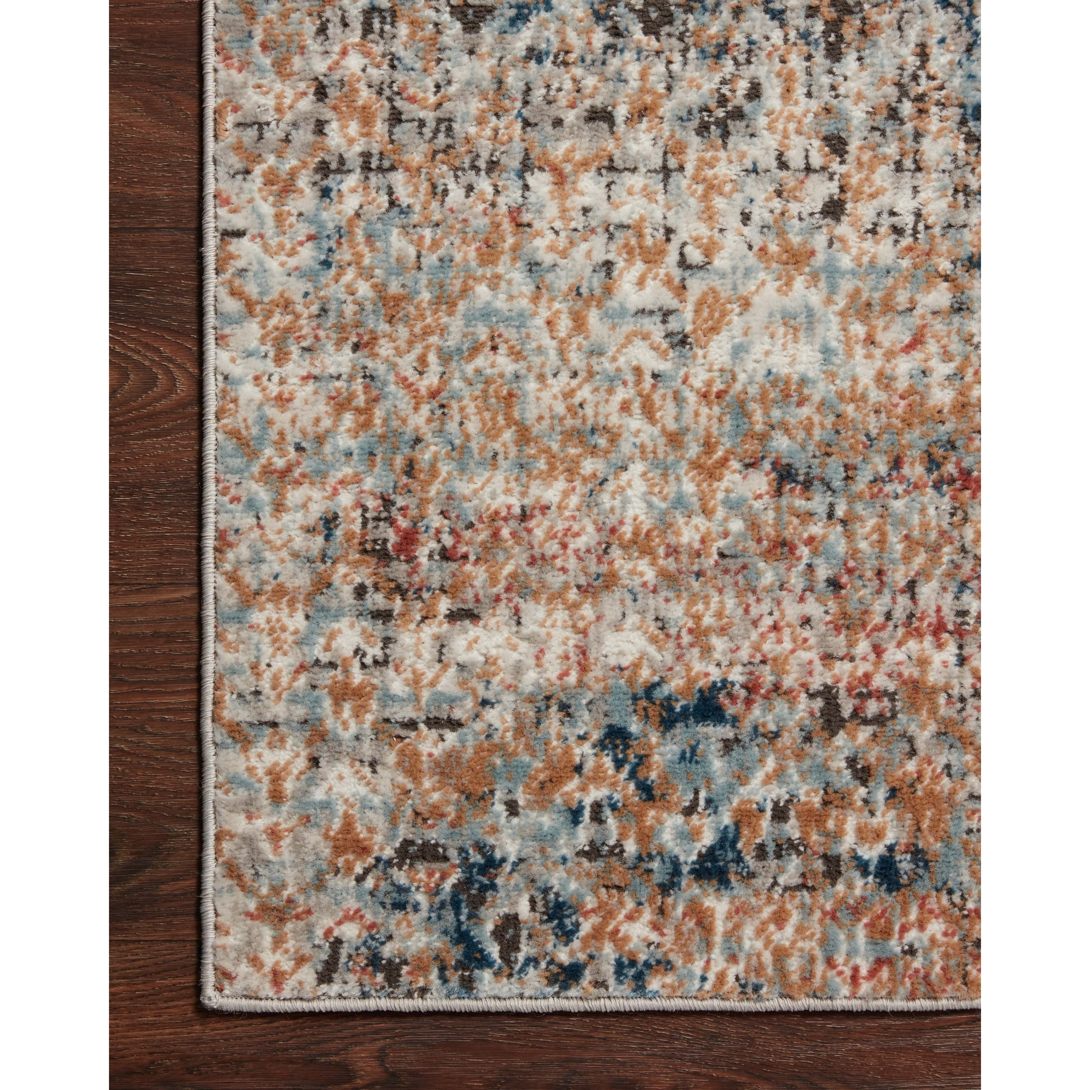 Tapis Alexander Home Charlotte moderne à l'aspect vieilli