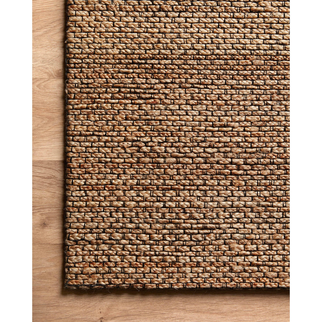 Tapis en jute tissé à la main Alexander Home Emily, style ferme moderne