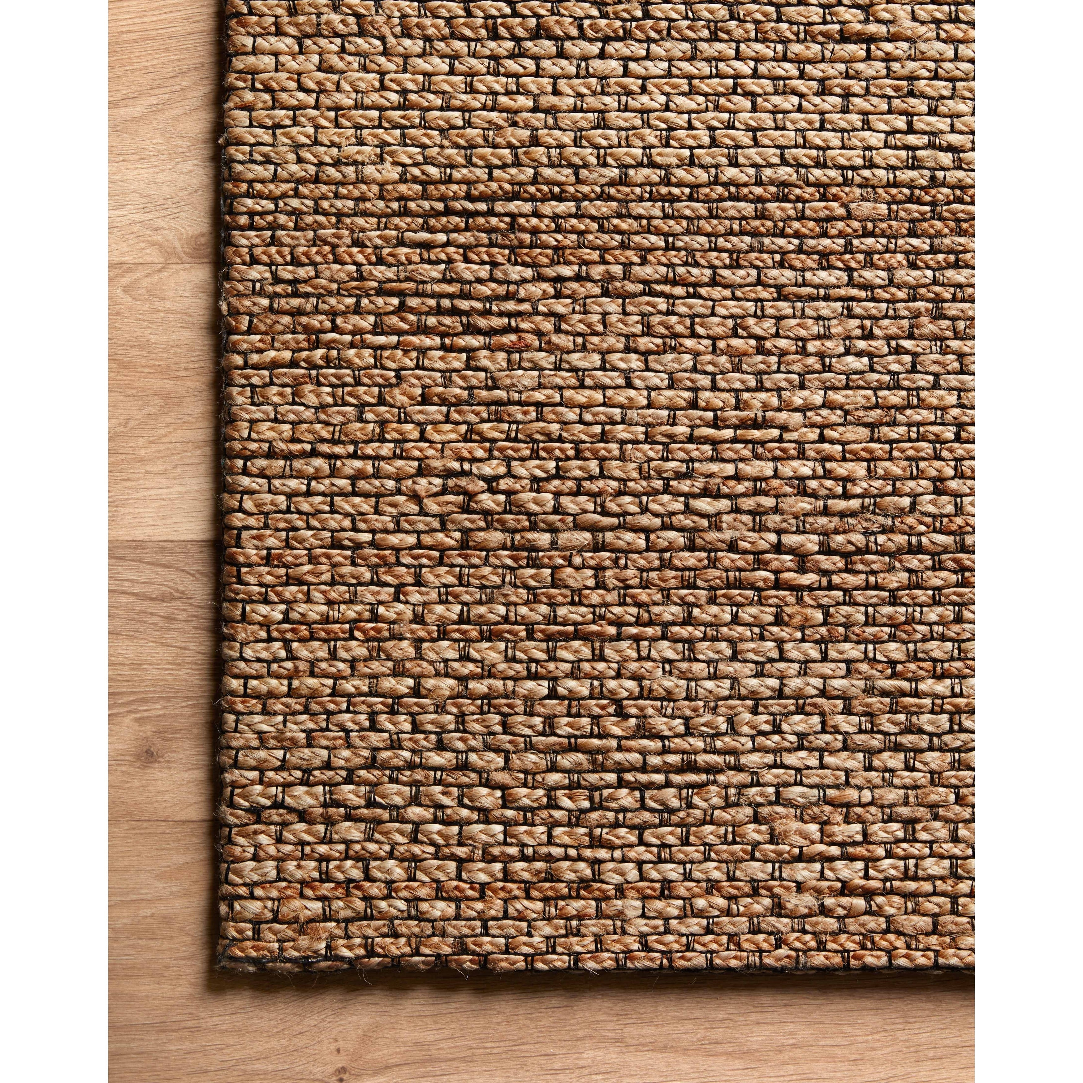 Tapis en jute tissé à la main Alexander Home Emily, style ferme moderne