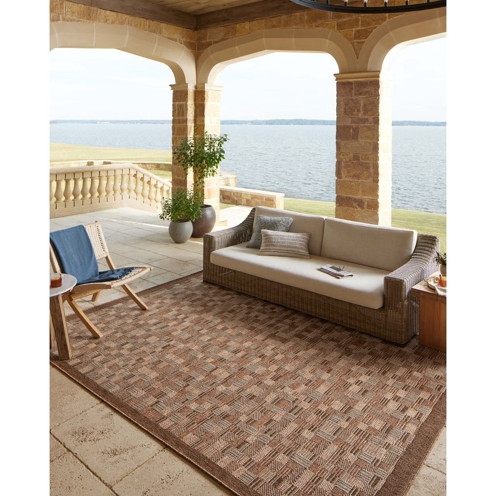 Tapis d'intérieur/extérieur Alexander Home Hampton Natural