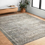 Tapis imprimé vintage Isabelle style shabby chic d'Alexander Home