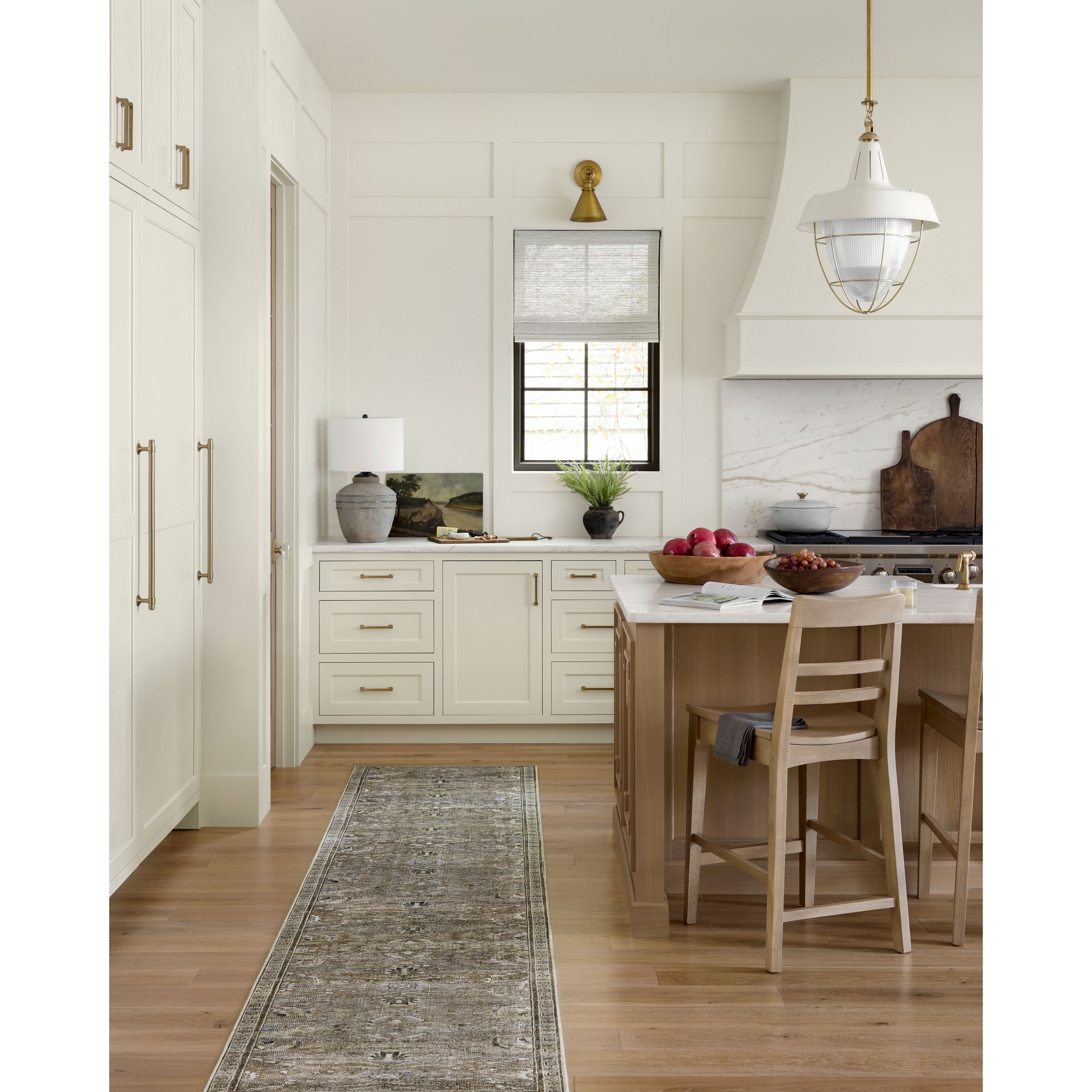 Tapis imprimé vintage Isabelle style shabby chic d'Alexander Home