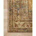 Tapis d'intérieur/extérieur oriental Alexander Home Luciano Lagoon