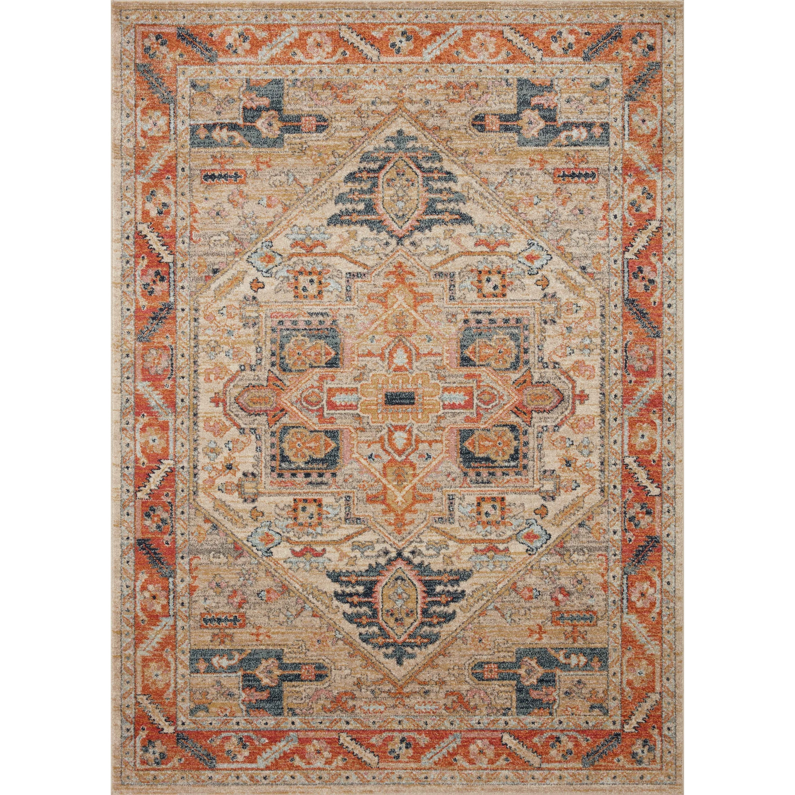Tapis Alexander Home Luxe style bohème vieilli et patiné