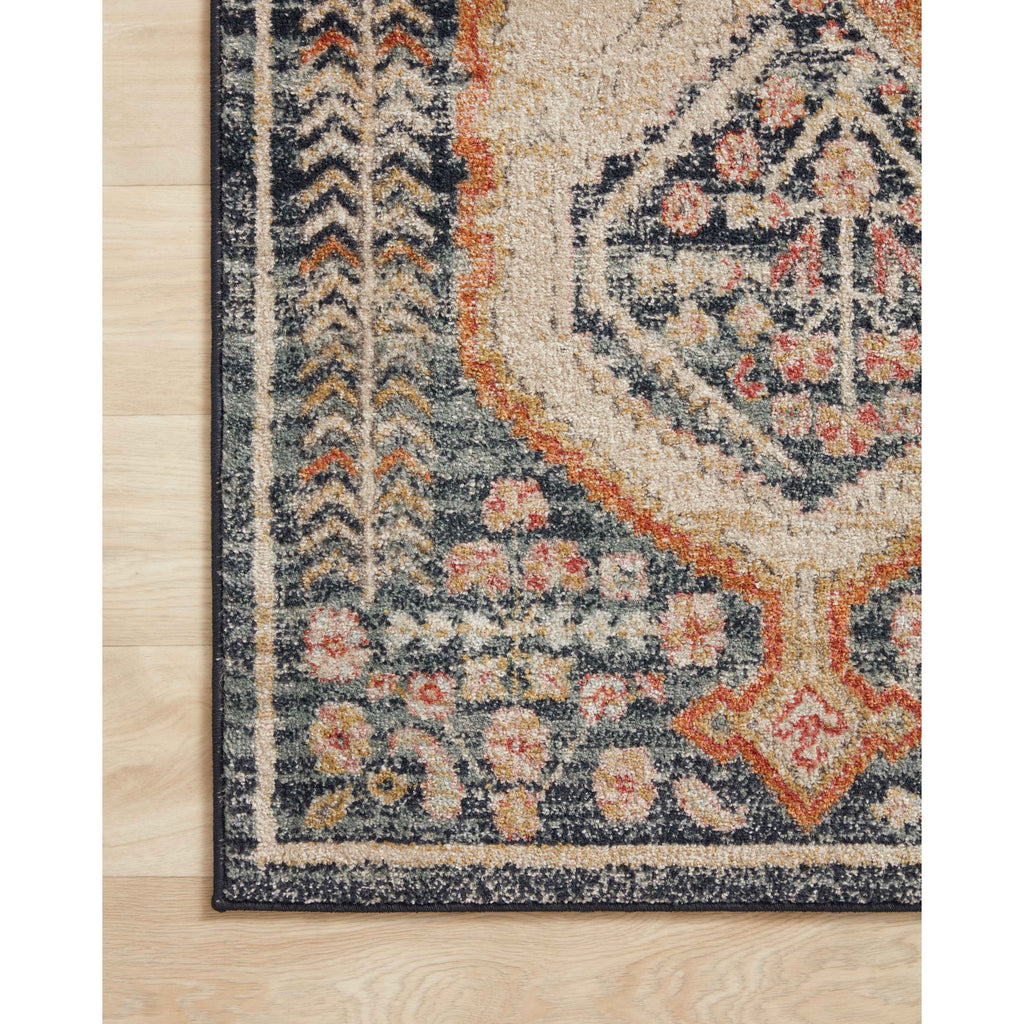 Tapis Alexander Home Luxe Ornate Antiqued Distressed Area Carpet