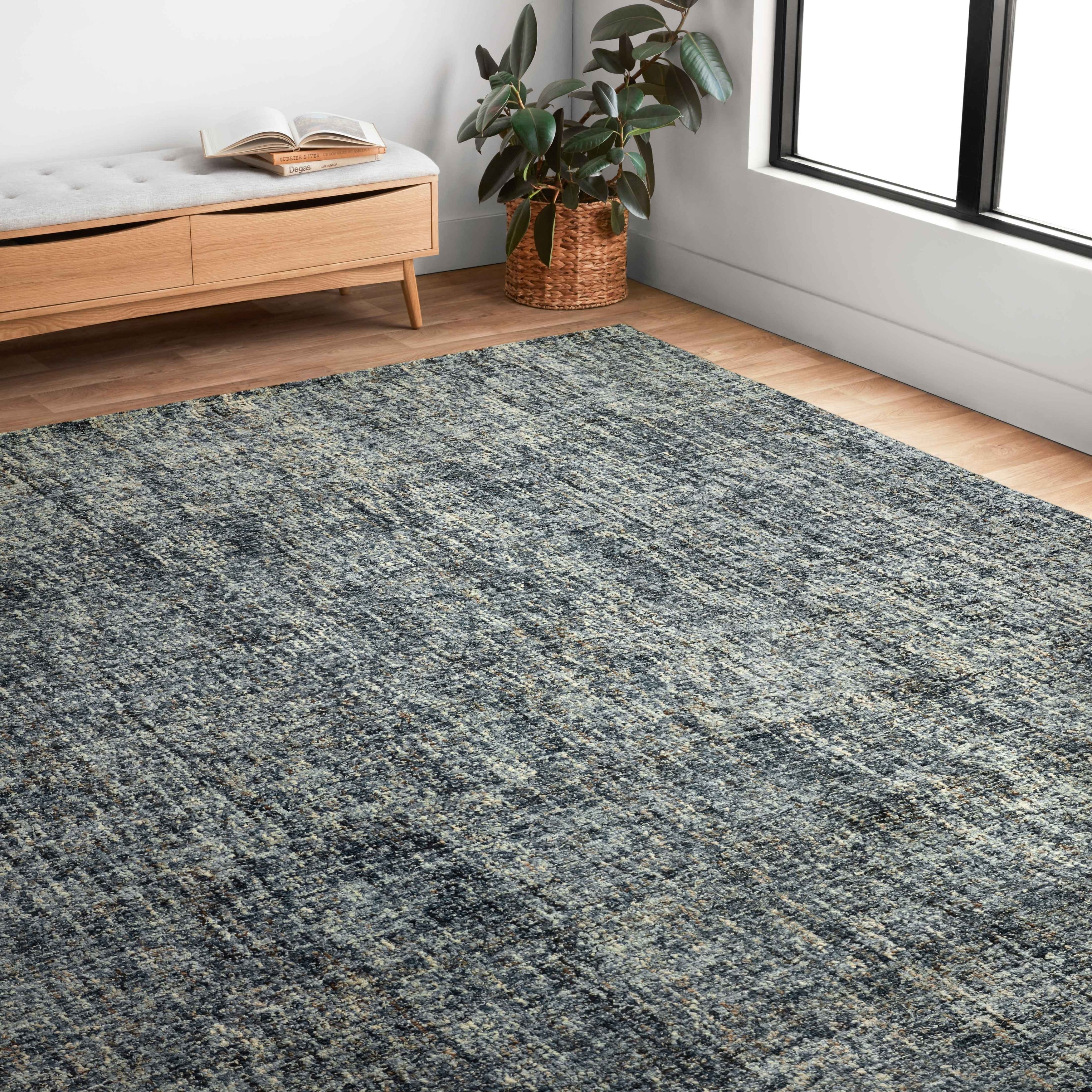 Tapis Alexander Home Sandstone Abstract Modern tufté à la main