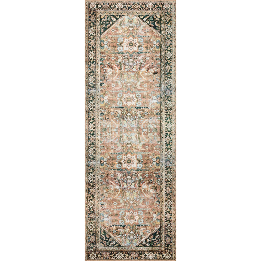 Tapis vintage imprimé botanique Alexander Home Sophia