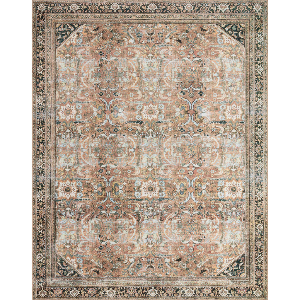 Tapis vintage imprimé botanique Alexander Home Sophia