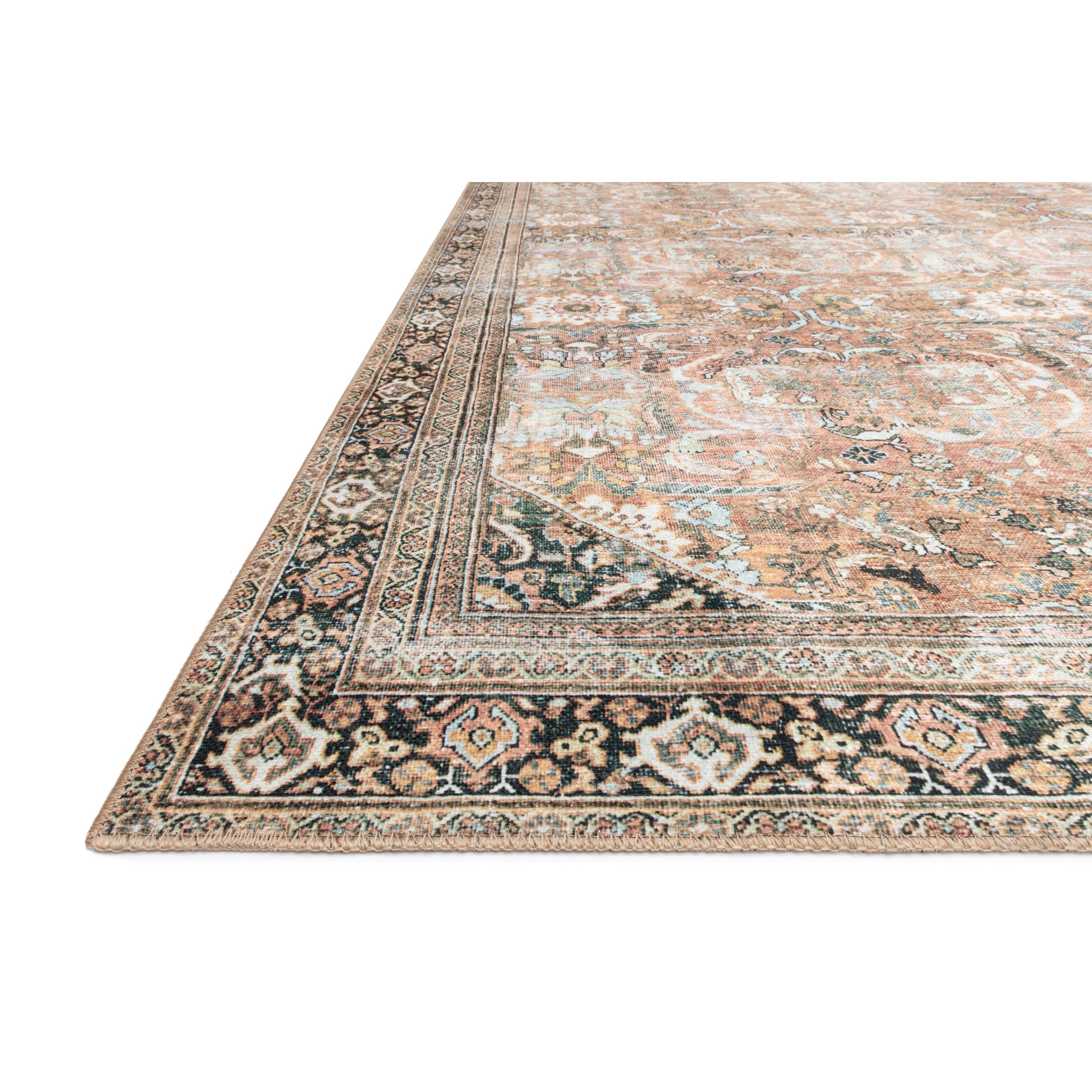 Tapis vintage imprimé botanique Alexander Home Sophia