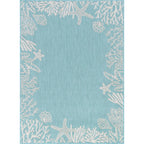 Tapis d'intérieur/extérieur Exo Coastal Graphic Print