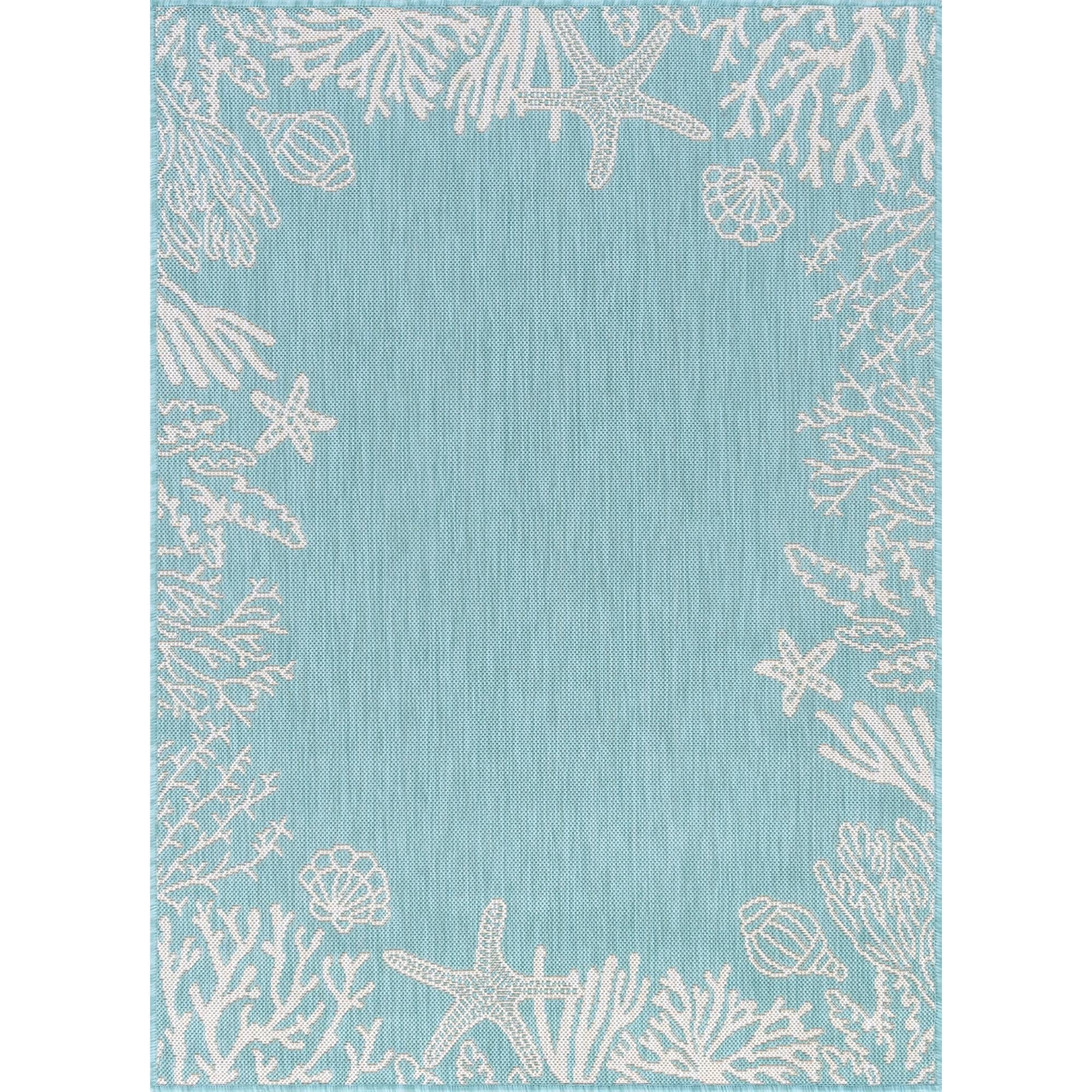 Tapis d'intérieur/extérieur Exo Coastal Graphic Print