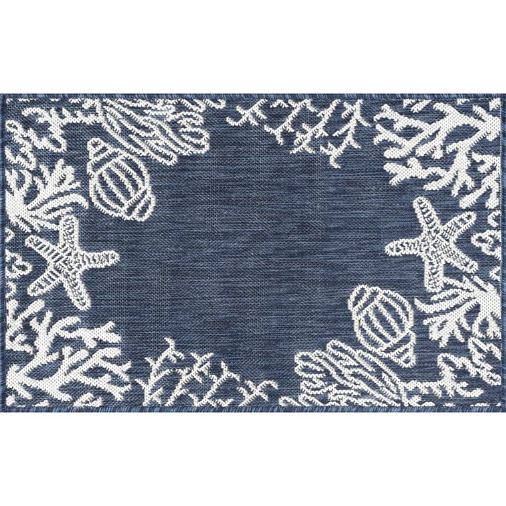 Tapis d'intérieur/extérieur Exo Coastal Graphic Print