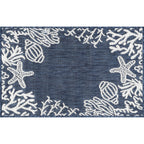 Tapis d'intérieur/extérieur Exo Coastal Graphic Print