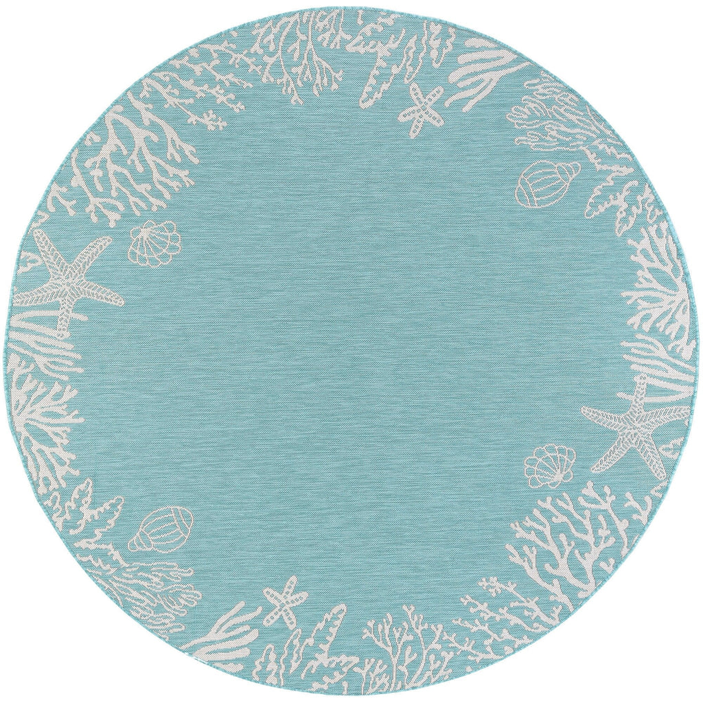 Tapis d'intérieur/extérieur Exo Coastal Graphic Print
