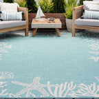 Tapis d'intérieur/extérieur Exo Coastal Graphic Print