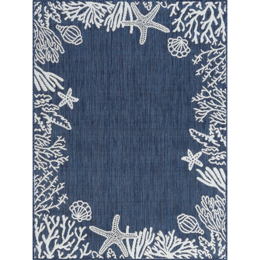 Tapis d'intérieur/extérieur Exo Coastal Graphic Print