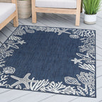 Tapis d'intérieur/extérieur Exo Coastal Graphic Print