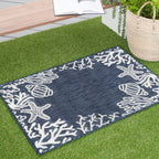 Tapis d'intérieur/extérieur Exo Coastal Graphic Print