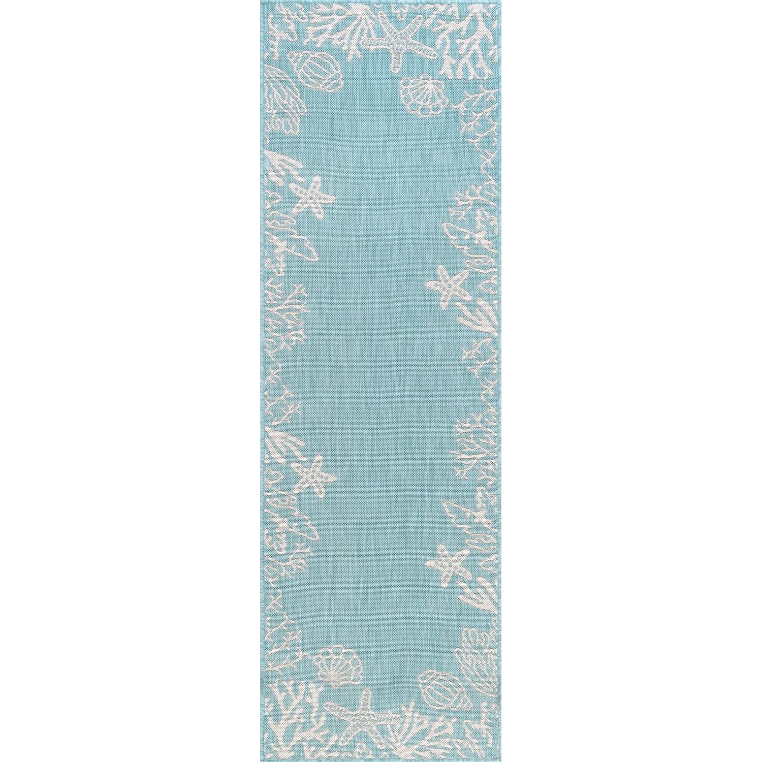 Tapis d'intérieur/extérieur Exo Coastal Graphic Print