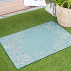 Tapis d'intérieur/extérieur Exo Coastal Graphic Print