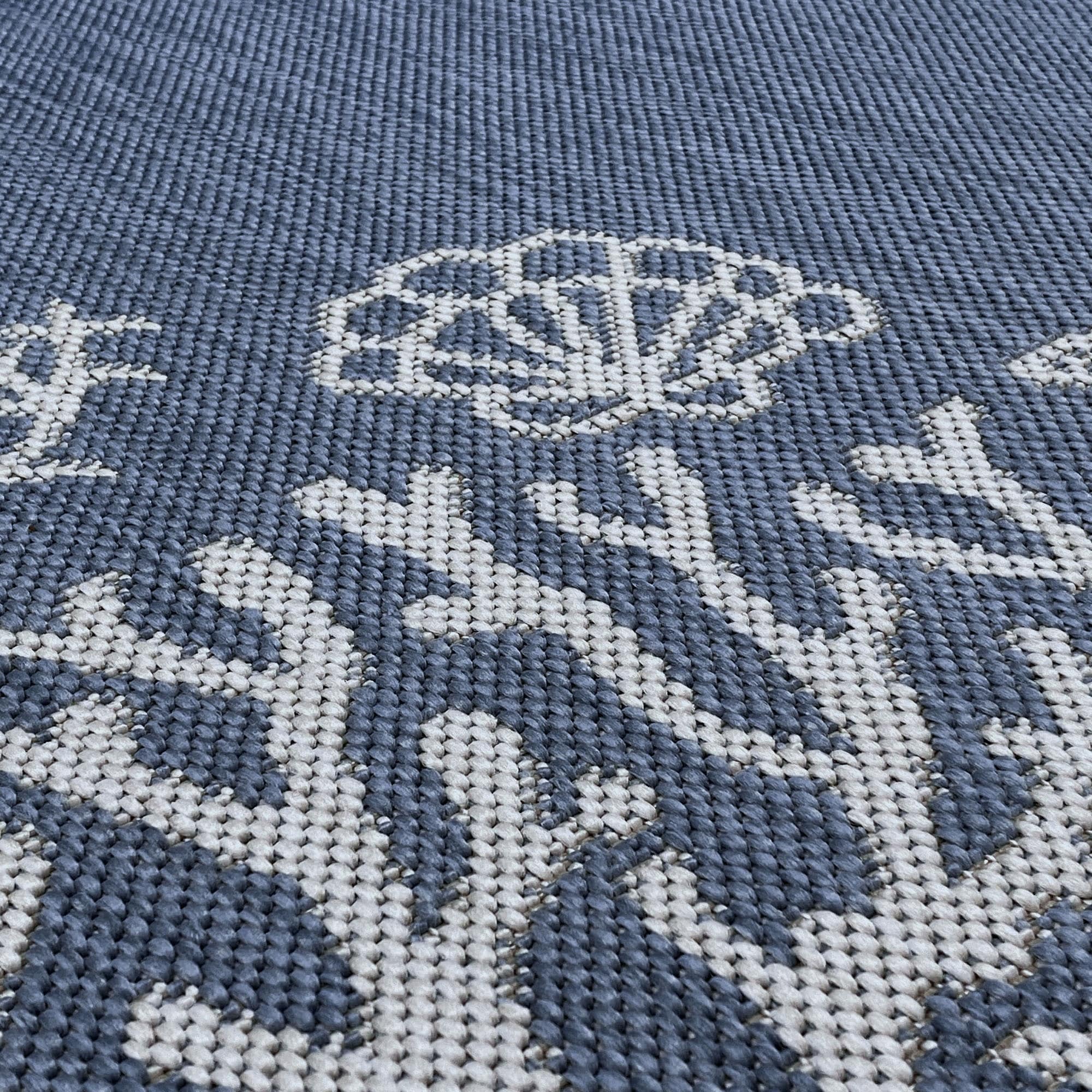 Tapis d'intérieur/extérieur Exo Coastal Graphic Print