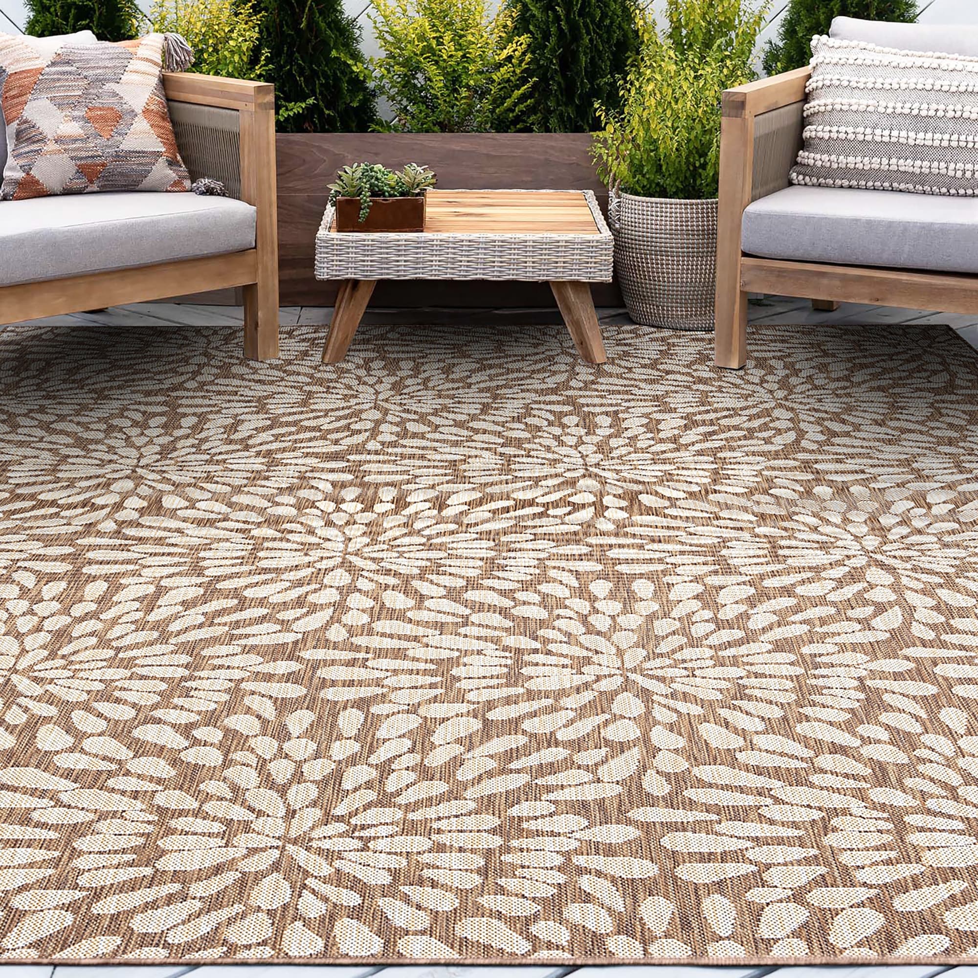 Tapis d'intérieur/extérieur Exo Coastal Floral
