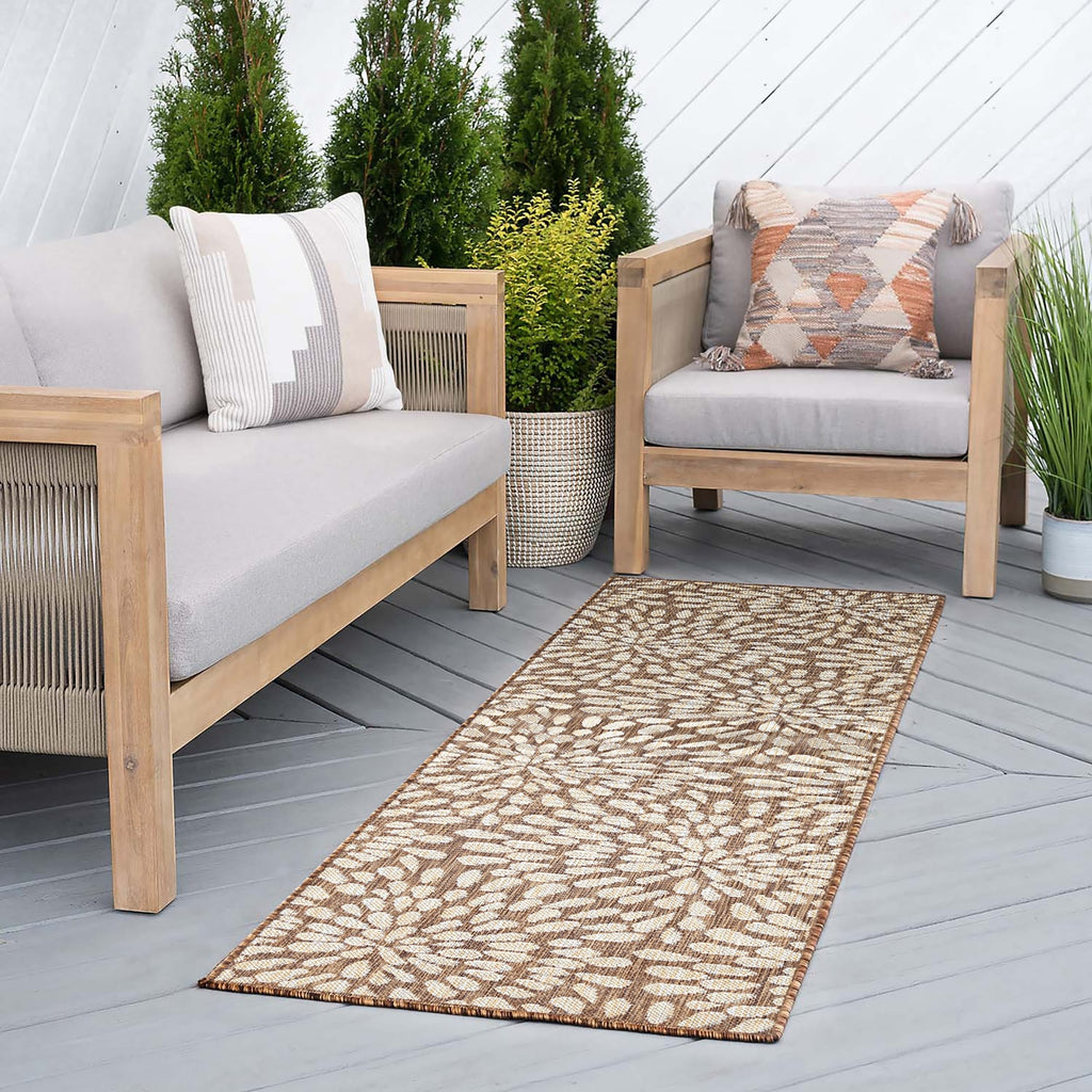Tapis d'intérieur/extérieur Exo Coastal Floral