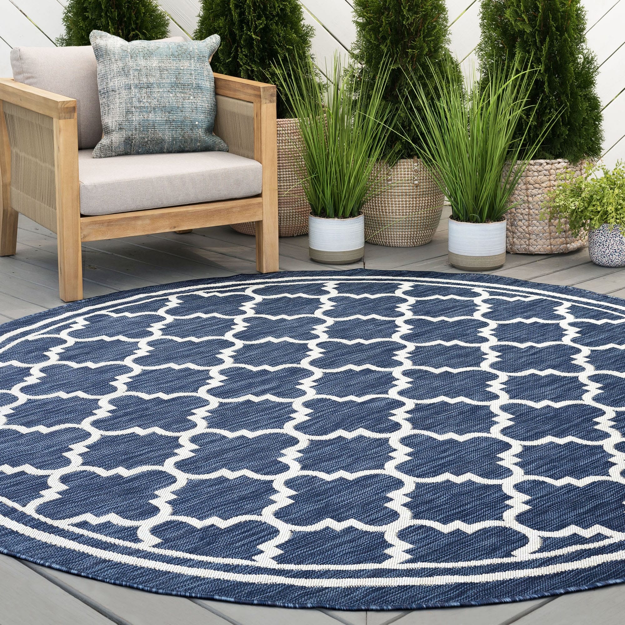 Tapis d'intérieur/extérieur Exo Coastal Geometric