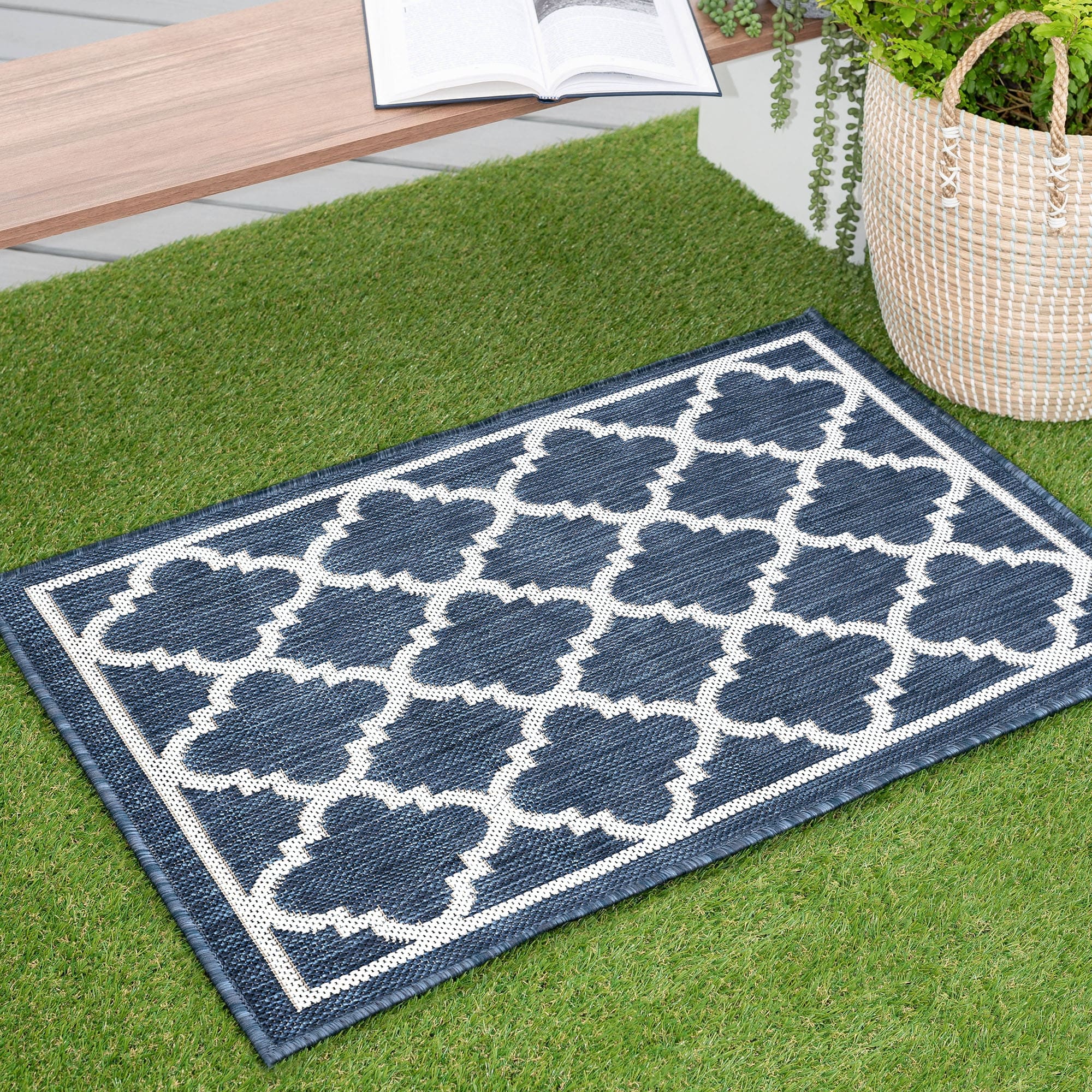 Tapis d'intérieur/extérieur Exo Coastal Geometric