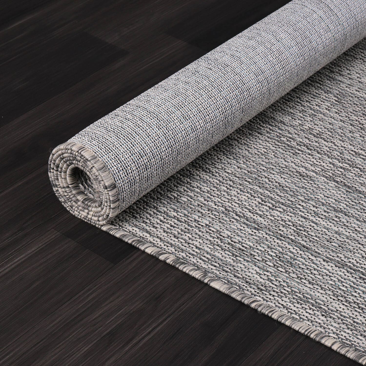 Tapis Aloha lavable uni pour intérieur/extérieur, terrasse, salon