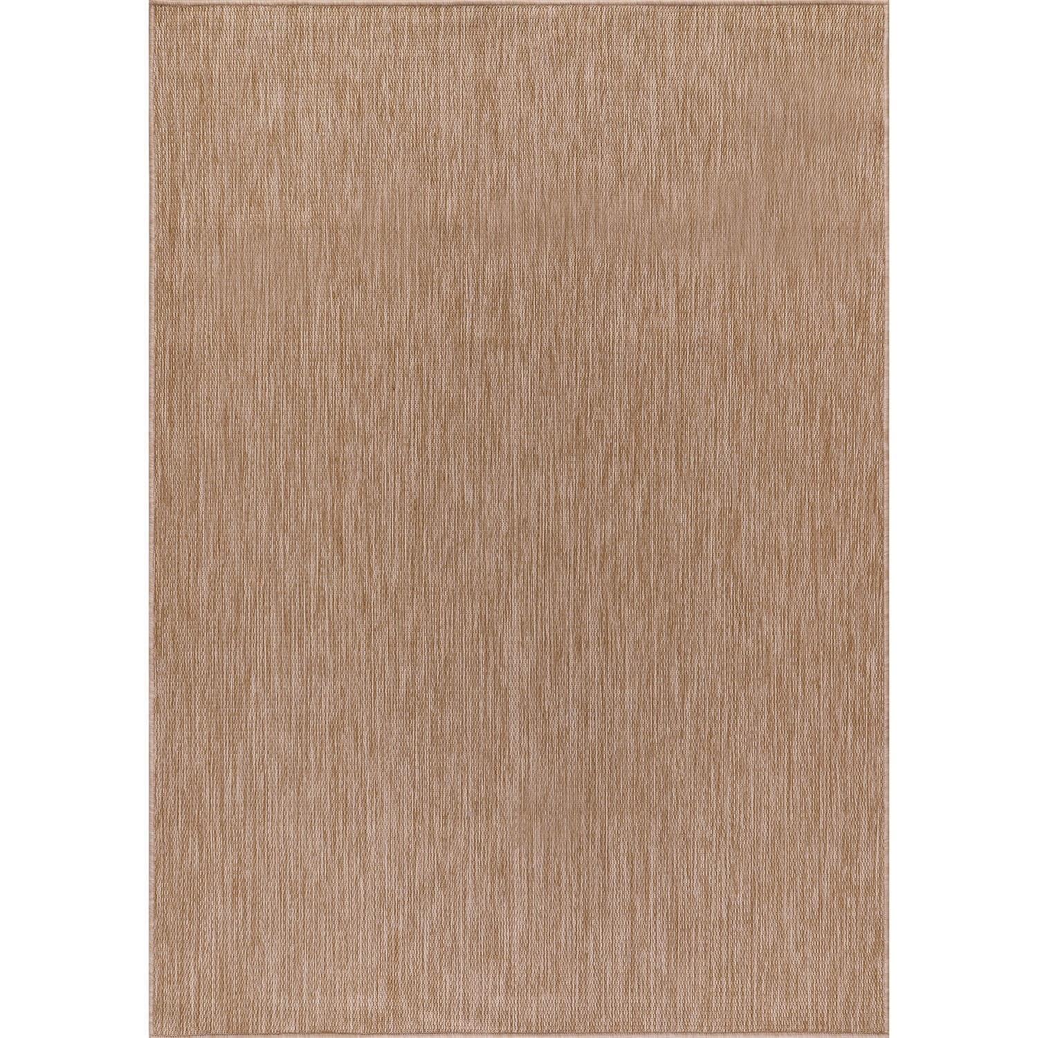 Tapis Aloha lavable uni pour intérieur/extérieur, terrasse, salon