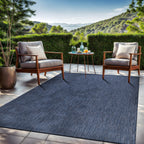 Tapis Aloha lavable uni pour intérieur/extérieur, terrasse, salon