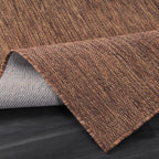 Tapis Aloha lavable uni pour intérieur/extérieur, terrasse, salon