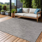 Tapis Aloha lavable uni pour intérieur/extérieur, terrasse, salon