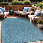 Tapis Aloha lavable uni pour intérieur/extérieur, terrasse, salon