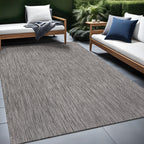 Tapis Aloha lavable uni pour intérieur/extérieur, terrasse, salon