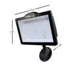 Lampe LED Amax Lighting 83W en aluminium avec dissipateur thermique, finition blanche