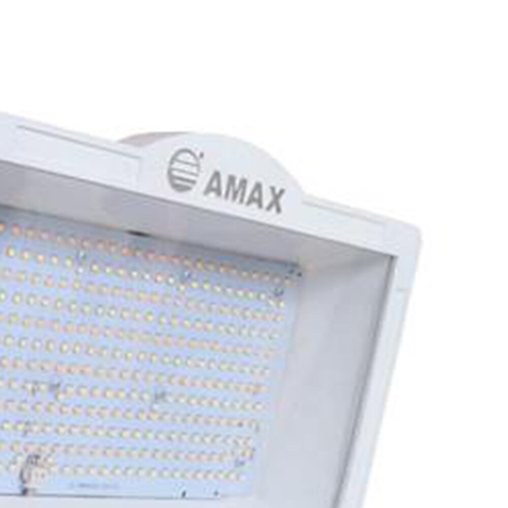 Lampe LED Amax Lighting 83W en aluminium avec dissipateur thermique, finition blanche