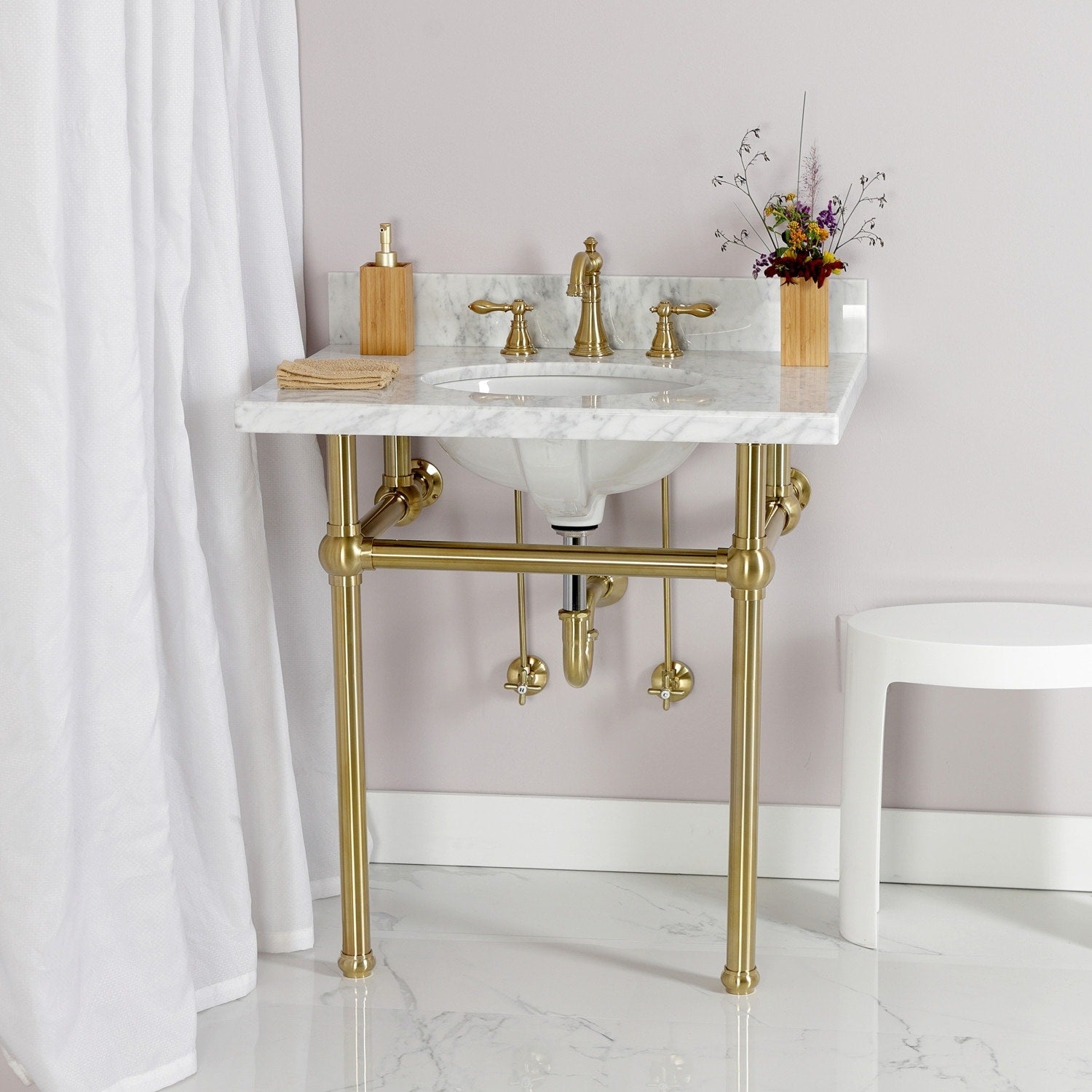 Robinet de salle de bain classique américain à large diffusion