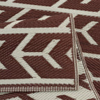 Tapis d'extérieur Amsterdam Design 100 % écologique en plastique léger