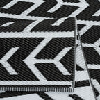 Tapis d'extérieur Amsterdam Design 100 % écologique en plastique léger