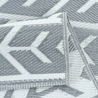 Tapis d'extérieur Amsterdam Design 100 % écologique en plastique léger