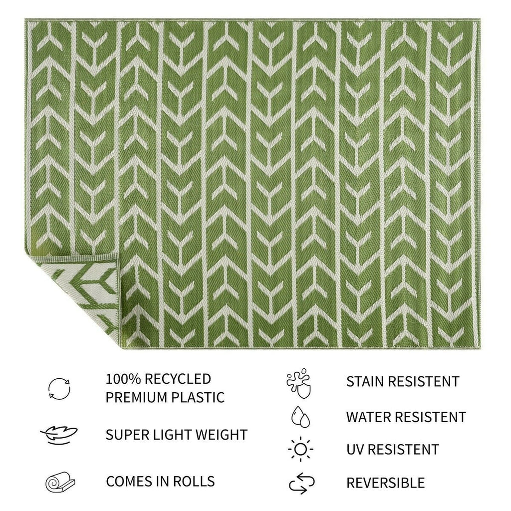 Tapis d'extérieur Amsterdam Design 100 % écologique en plastique léger