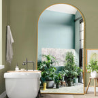 Miroir mural sur pied arqué Dovelina