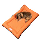 Lit pour animaux de compagnie Archie Traditional Oxford imperméable en mousse à mémoire de forme lavable à la main pour l'intérieur et l'extérieur