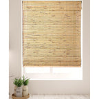 Stores romains en bambou Arlo Blinds Petite Rustique, hauteur 74 pouces