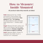 Store vénitien Arlo Blinds blanc sans cordon en imitation bois avec cantonnière royale