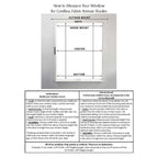 Stores romains en tissu occultants sans cordon Arlo Blinds blancs