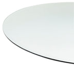 Miroir rond biseauté moderne Mei de Artistic Weavers